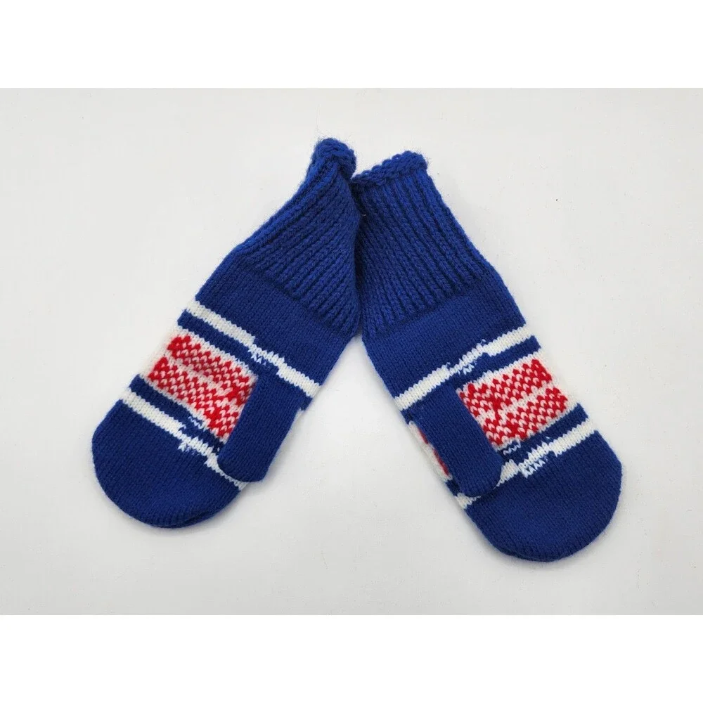 Vintage 1989 George H.W. Bush Inauguration Knitted Mittens